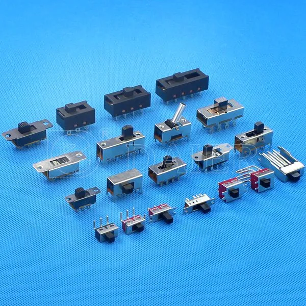 Electrical PCB Terminal 10 Pin 4 Position 2p4t Slide Switch