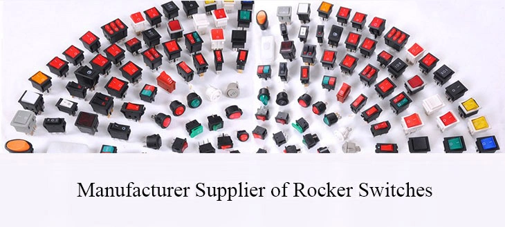Waterproof Electronic Power Switch Rocker Push Button Snap Action Miniature Micro Switch for Car