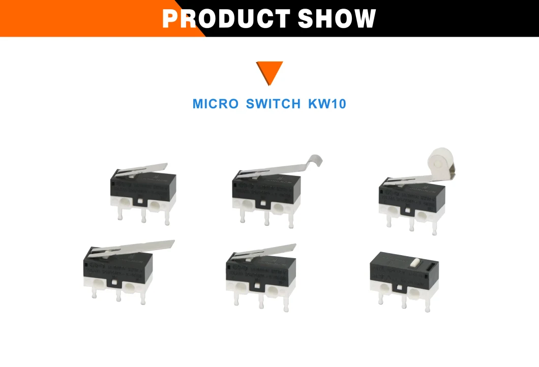 Kw10 Mouse Micro Switch High Temperature Resistant Switch Customization