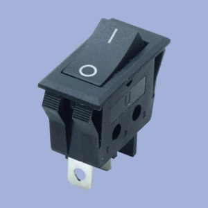 IP65 Spst Waterproof Illuminated Rocker Switch with Dust Cover