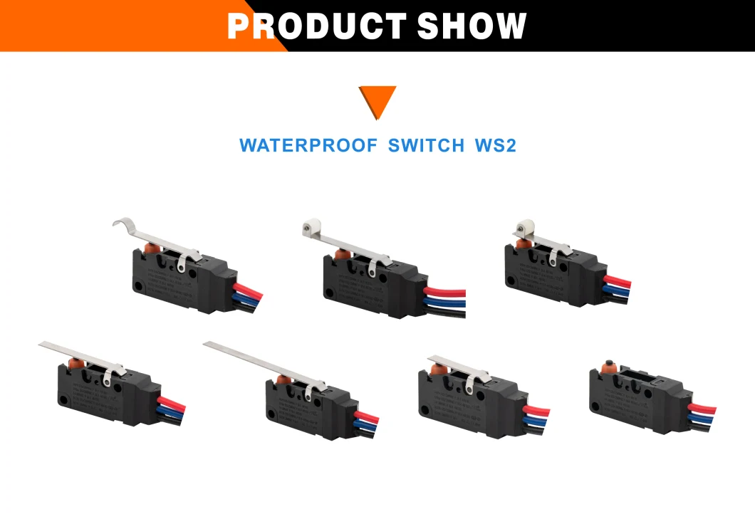 IP67 Waterproof Electronic Switch Long Life Touch Push Button Micro Switch