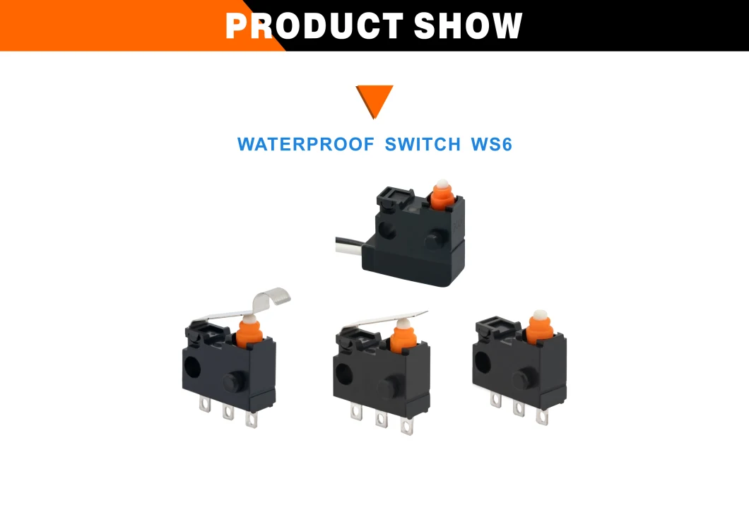 Ws6 Waterproof Micro Switch for Air Conditioner Cabinet of Household Appliances