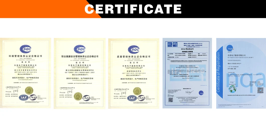 Ws2 Safety Certification of Automotive Electronic Micro Switch UL cUL ENEC