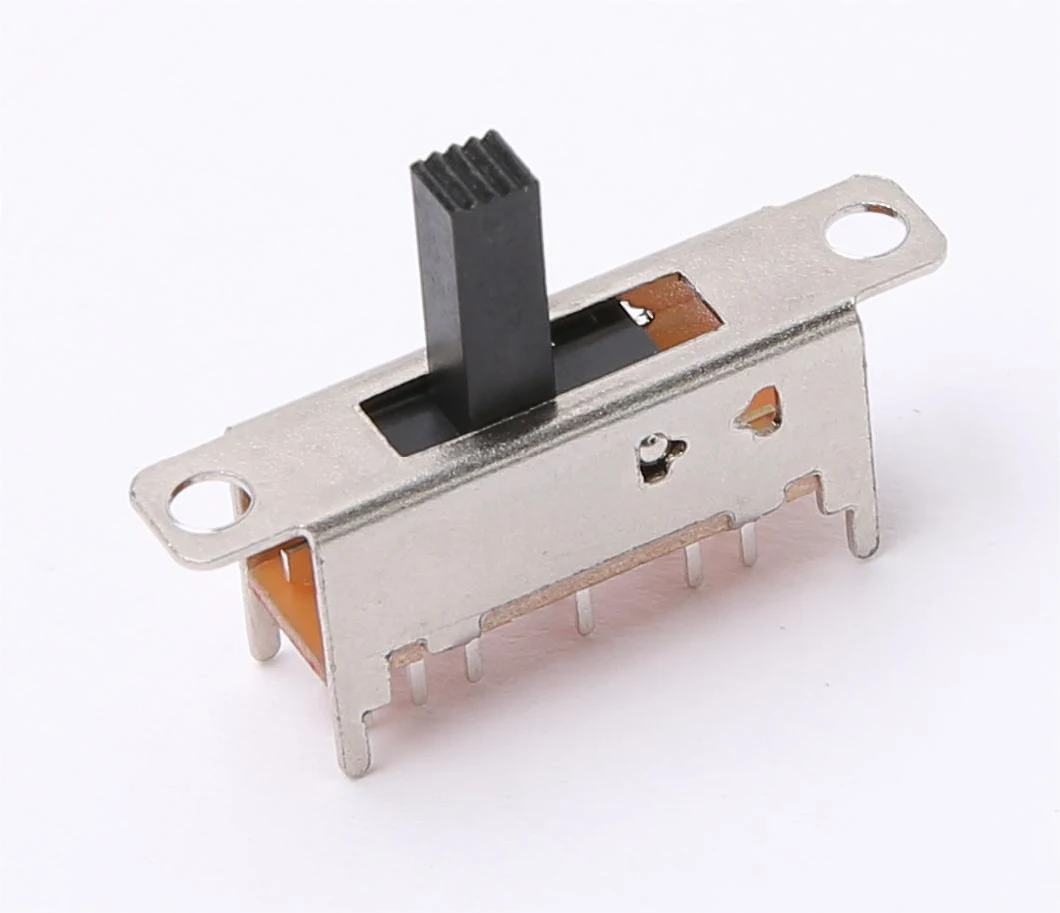 Ss25D03 Slide Switch 2 Pole 5 Position DIP PCB Soldering Type