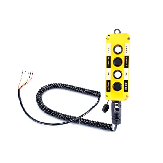Xdl10-Epb6p/Ta 6 Holes Hoist Crane Remote Control Push Button Switch