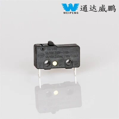 High Temperature 2 Pin Normal Closed Nc Push Button Micro Switch 25t105