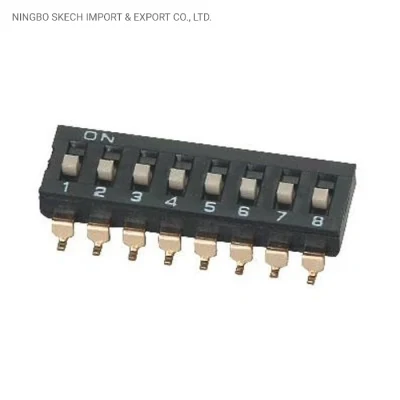 SMD DIP Push Button Switch 2.54mm Pitch Remote Control IC Type Micro Push Button DIP Switch