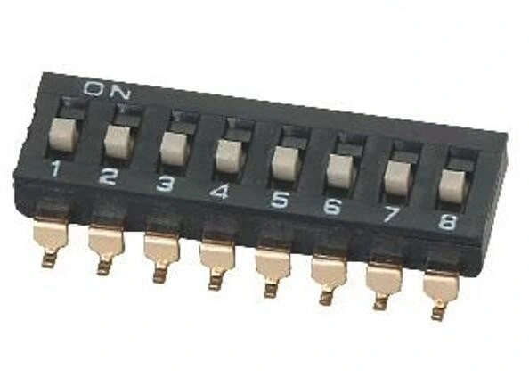 SMD DIP Push Button Switch 2.54mm Pitch Remote Control IC Type Micro Push Button DIP Switch